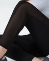Movement Mesh Side Panel Leggings - Black