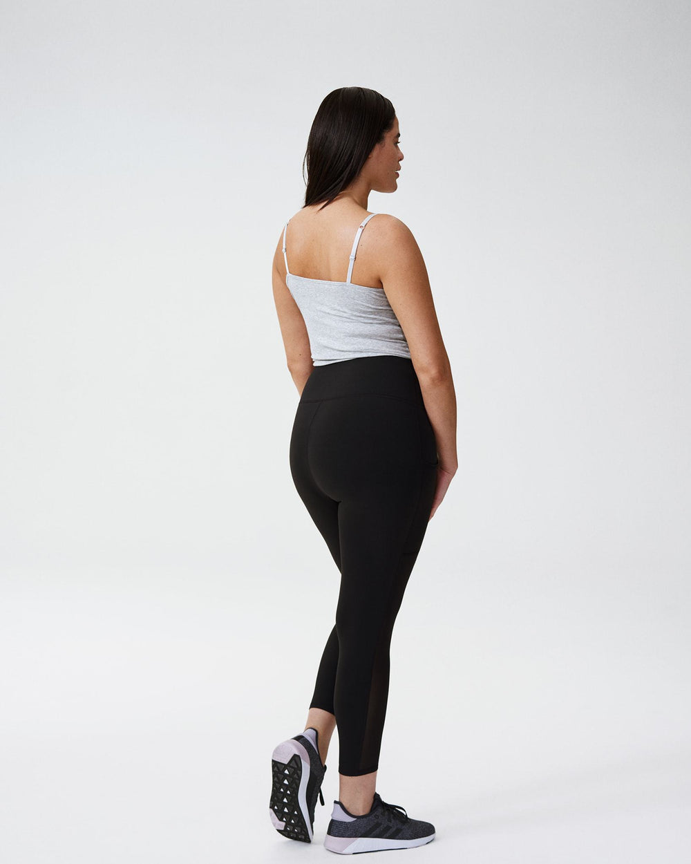 Movement Mesh Side Panel Leggings - Black