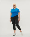 Pace Setter 3/4 Leggings - Black