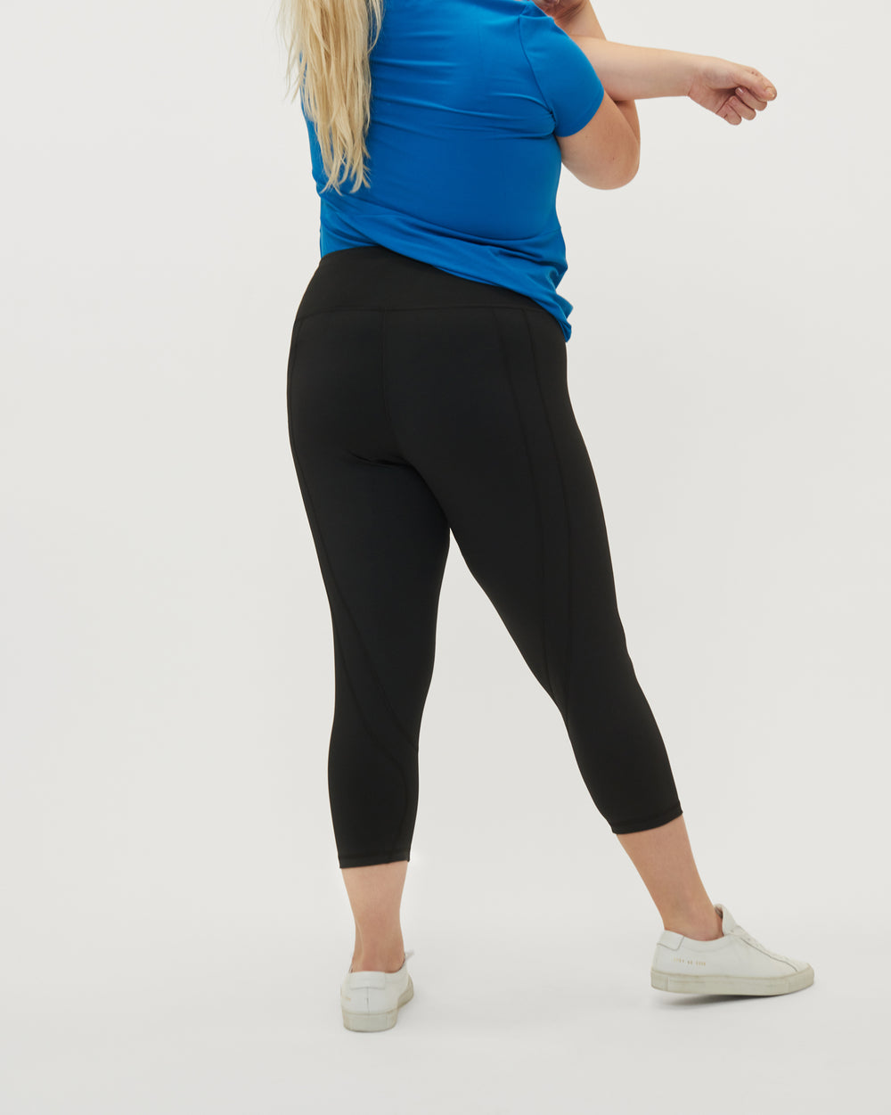 Pace Setter 3/4 Leggings - Black