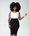 Petite Danube Heavyweight Jersey Skirt - Black