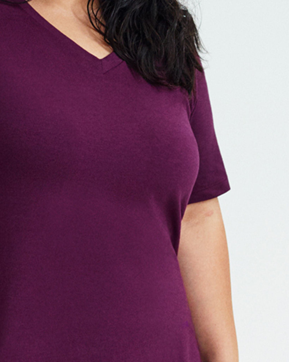 Petite V Rex - Eggplant