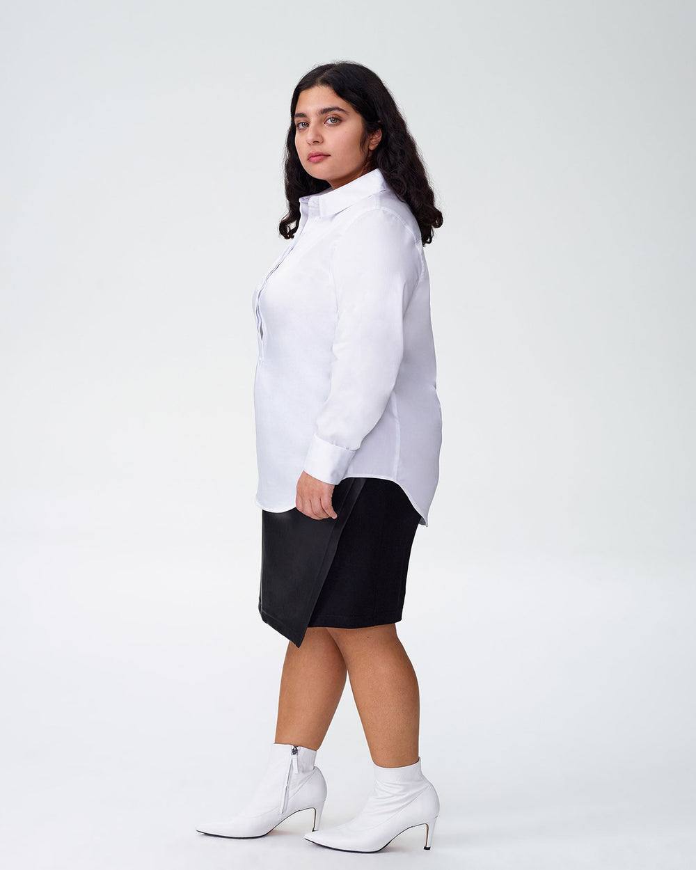 Petite Elbe Shirt - White
