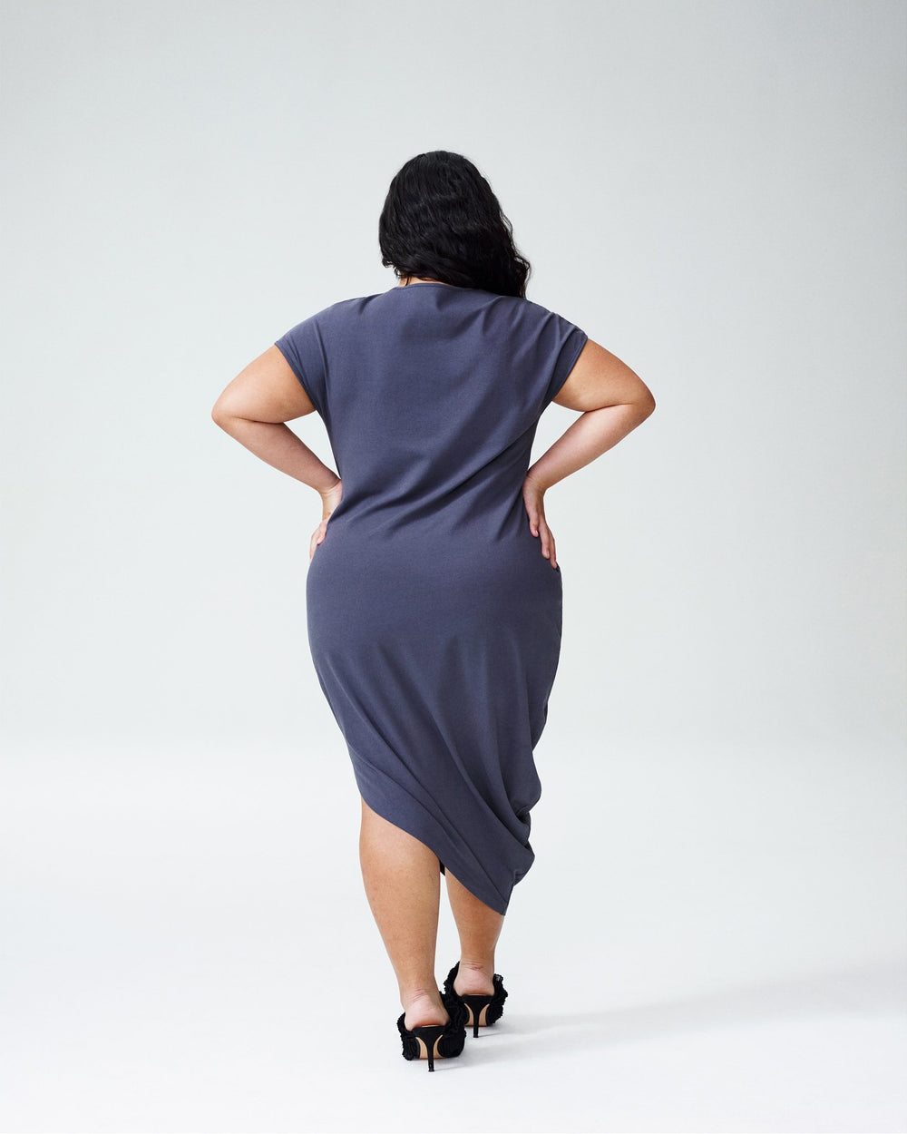 Petite Geneva Dress - Grey