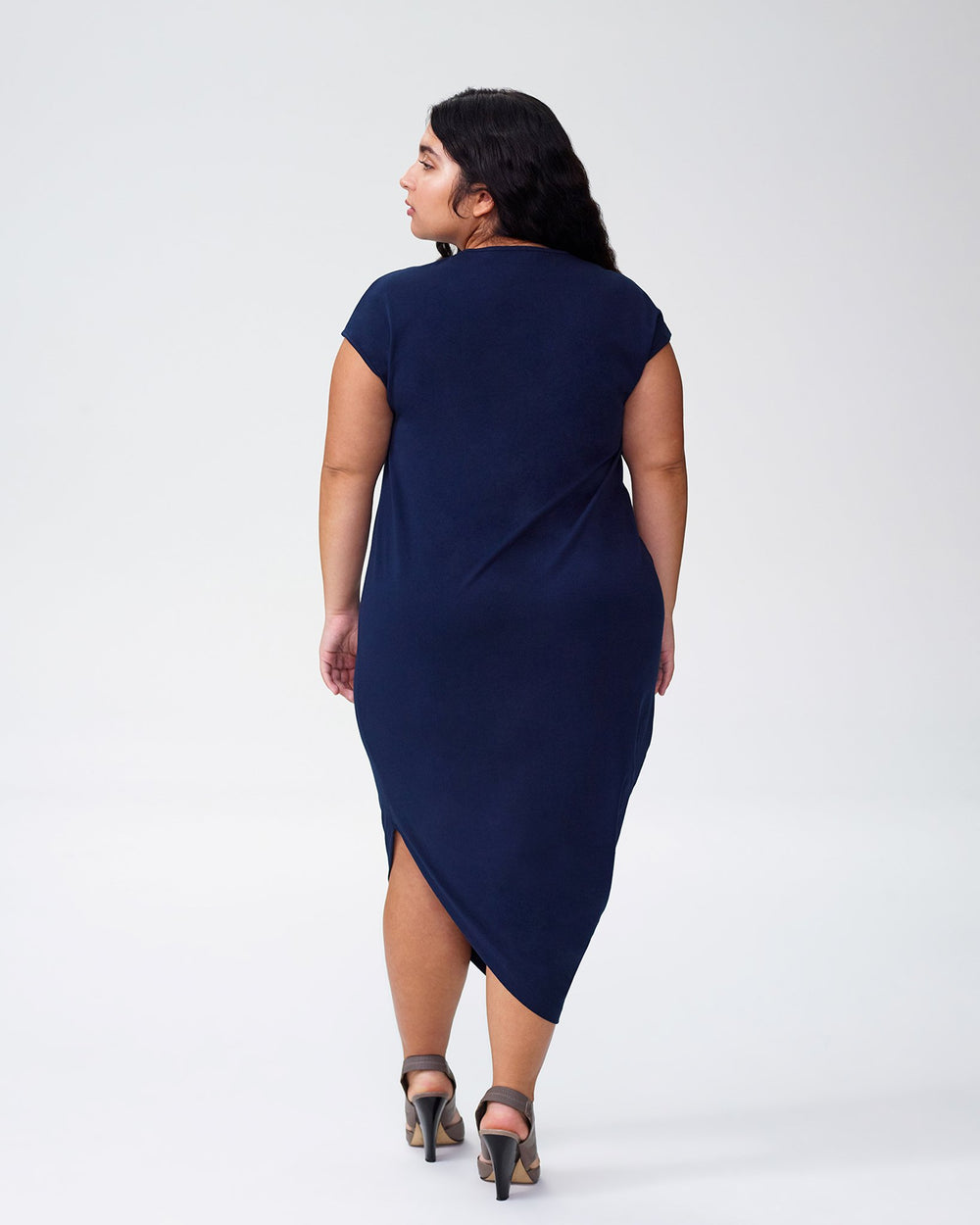Petite Geneva Dress - Navy