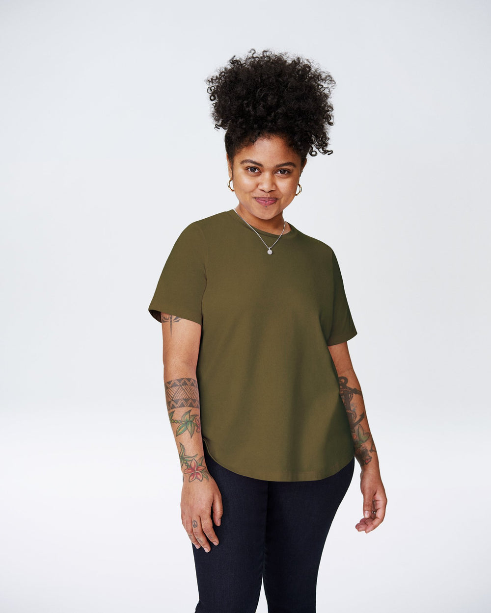 Petite Tee Rex - Olive