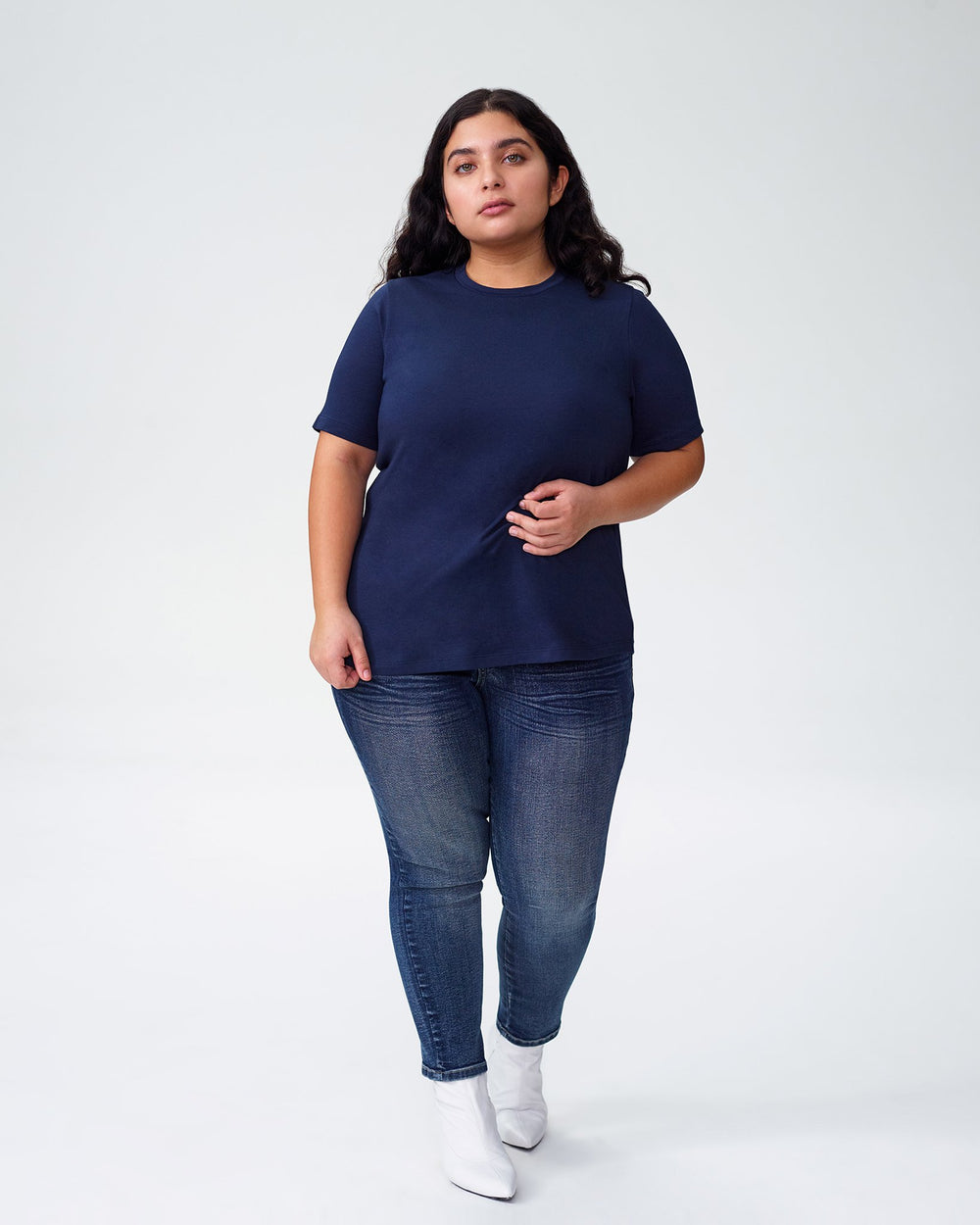 Petite Tee Rex - Navy