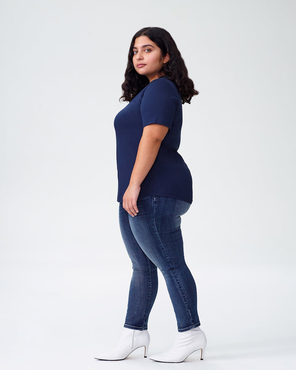 Petite Tee Rex - Navy