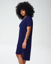 Petite Tesino Washed Jersey Dress - Evening Blue