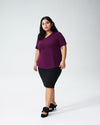 Petite V Rex - Eggplant