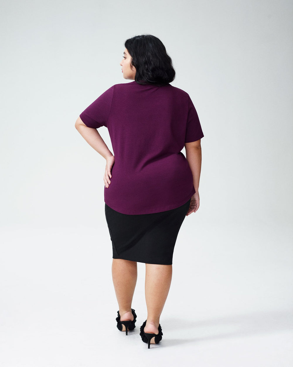 Petite V Rex - Eggplant