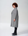 Morgan Coat - Grey Plaid
