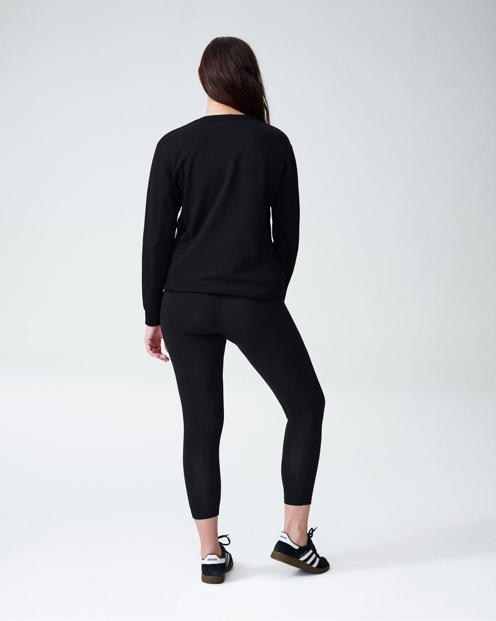 Roya Cropped Leggings 23 Inch - Black