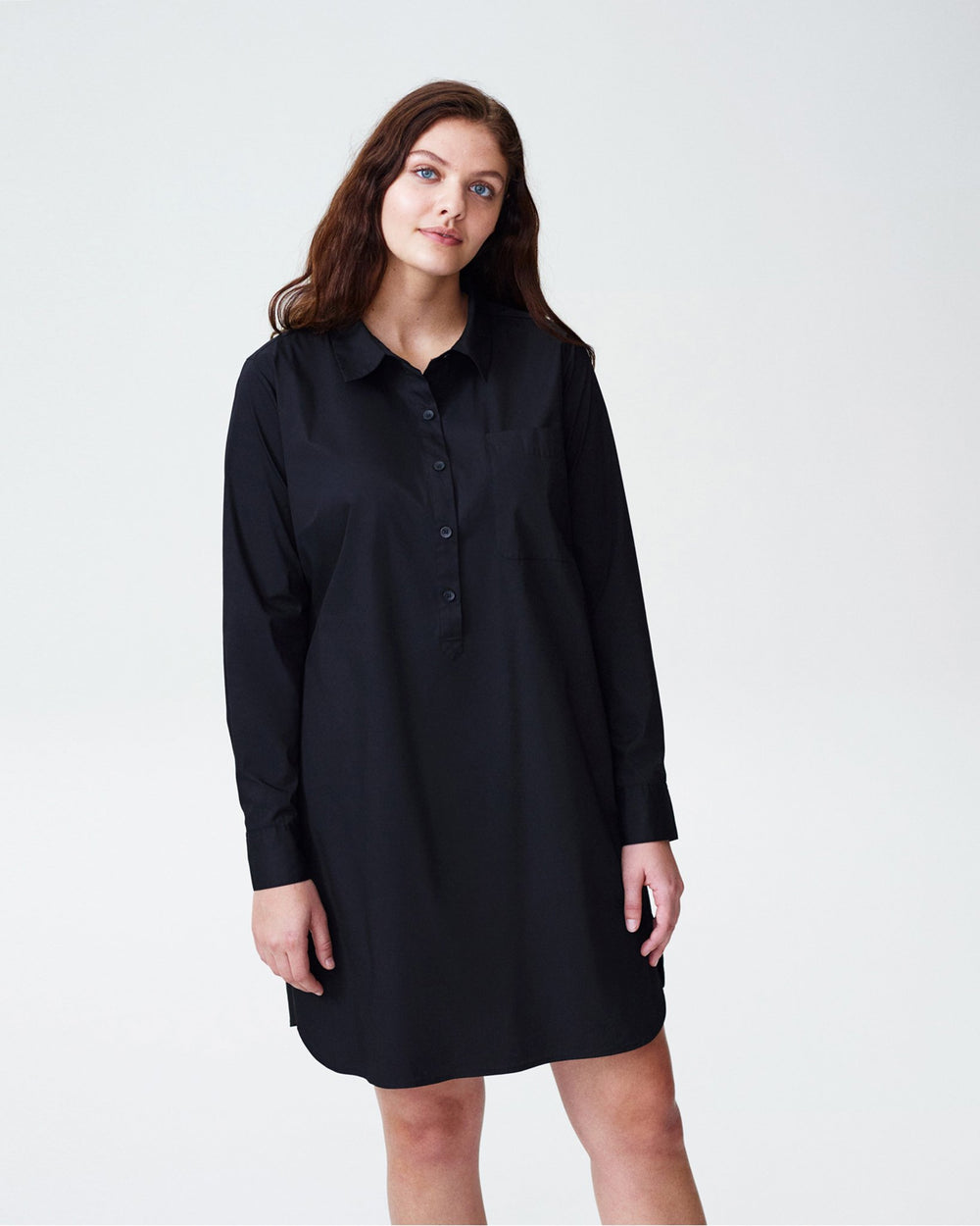 Rubicon Shirt Dress - Black