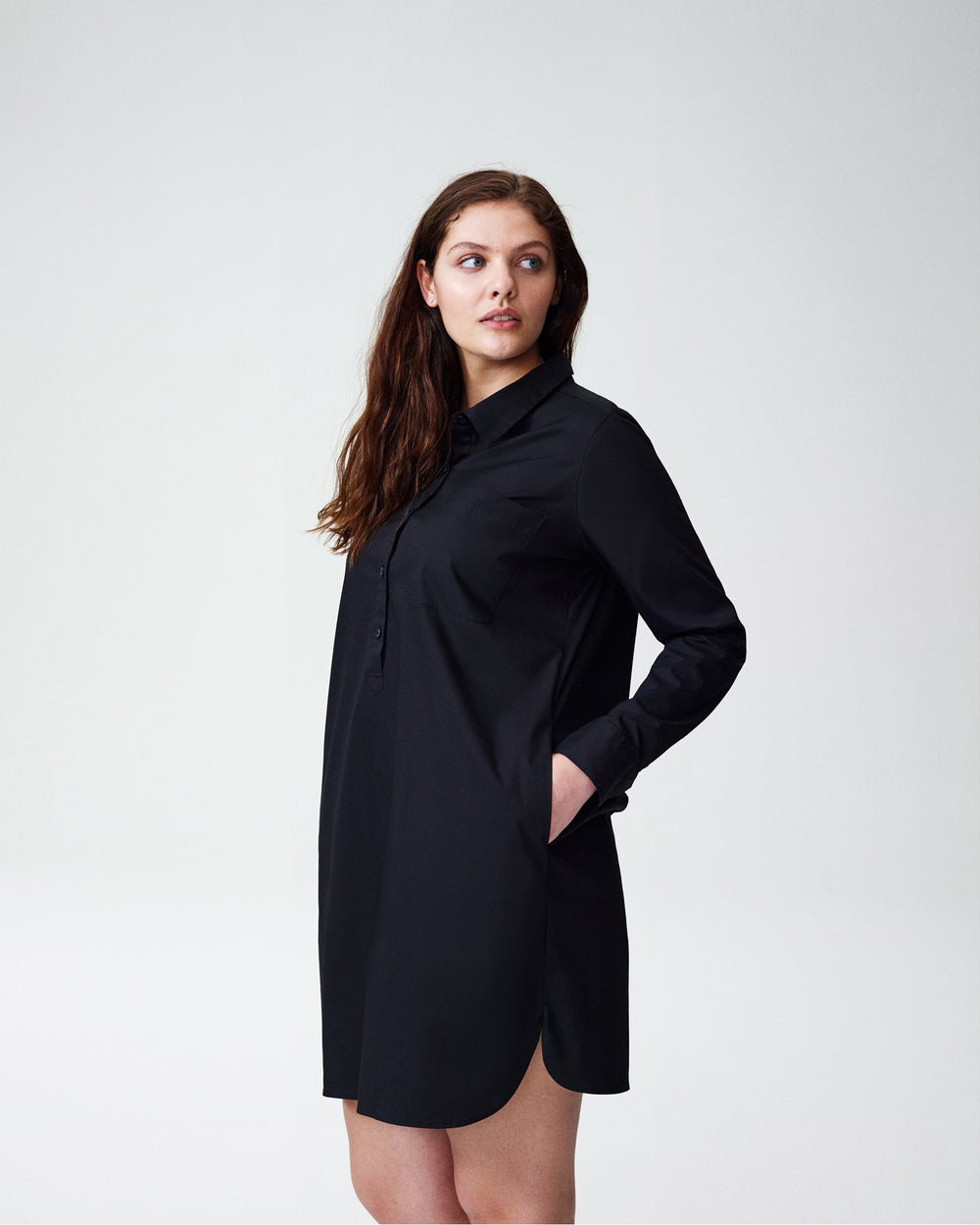 Rubicon Shirt Dress - Black