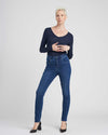 Seine High Rise Skinny Jeans 32 Inch - True Blue Image Thumbnmail #1