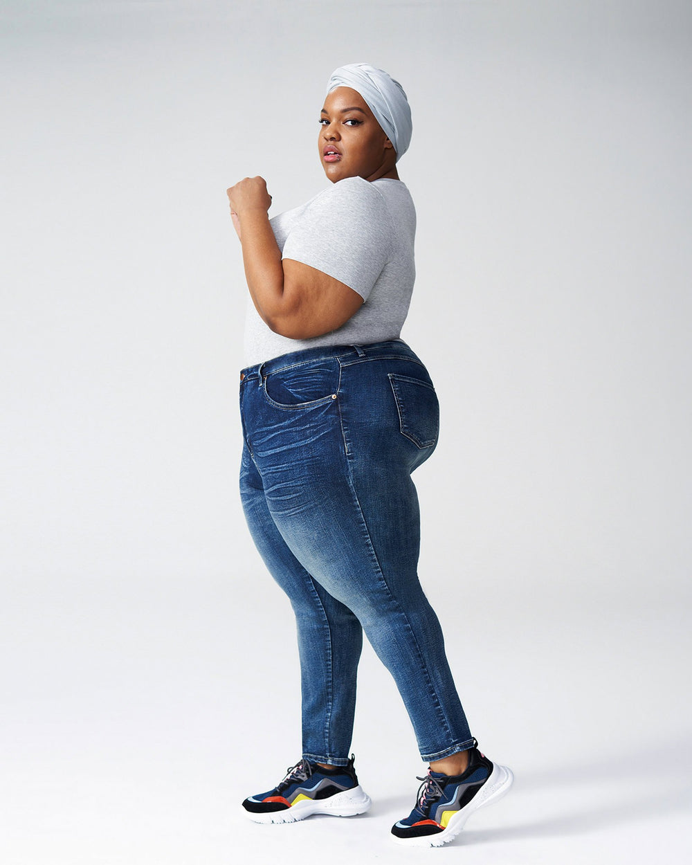 Foundation Short Sleeve Crew Neck Tee - Heather Grey