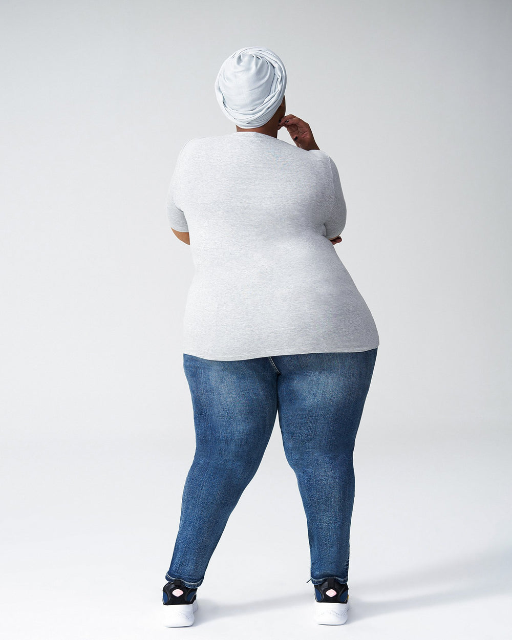 Foundation Short Sleeve Crew Neck Tee - Heather Grey