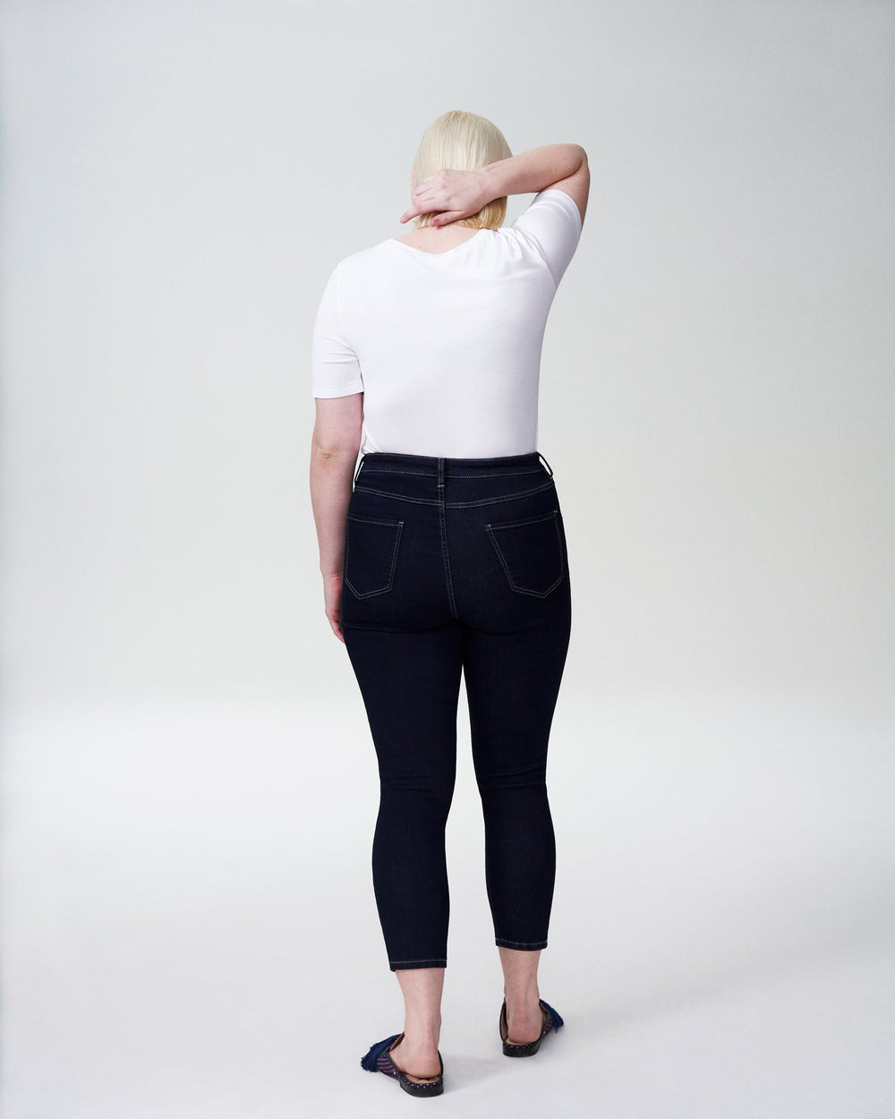 Seine High Rise Skinny Jeans 27 Inch - Dark Indigo