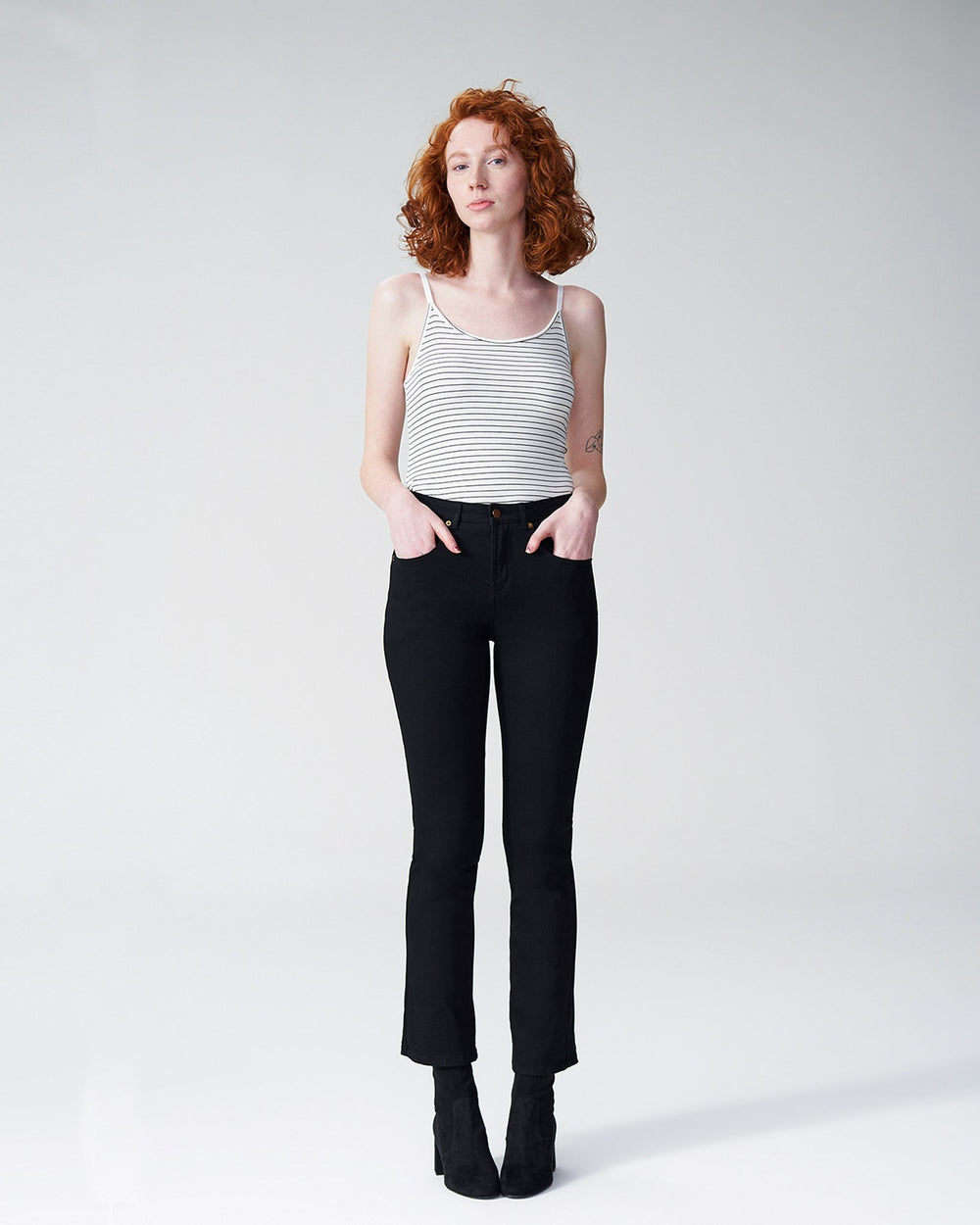 Seine Bootcut Jeans 32 inch - Solid Black