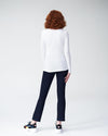Foundation Long Sleeve Crew Neck Tee - White