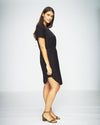 Priscilla Tie-Back Dress - Black
