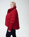 Tinos Short Puffer Jacket - Sienna