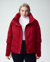 Tinos Short Puffer Jacket - Sienna