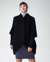 Talfer Cocoon Coat - Black