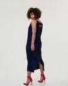 Tenna Washed Jersey Maxi Dress - Evening Blue