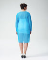 Thames Fog Dress - Azure