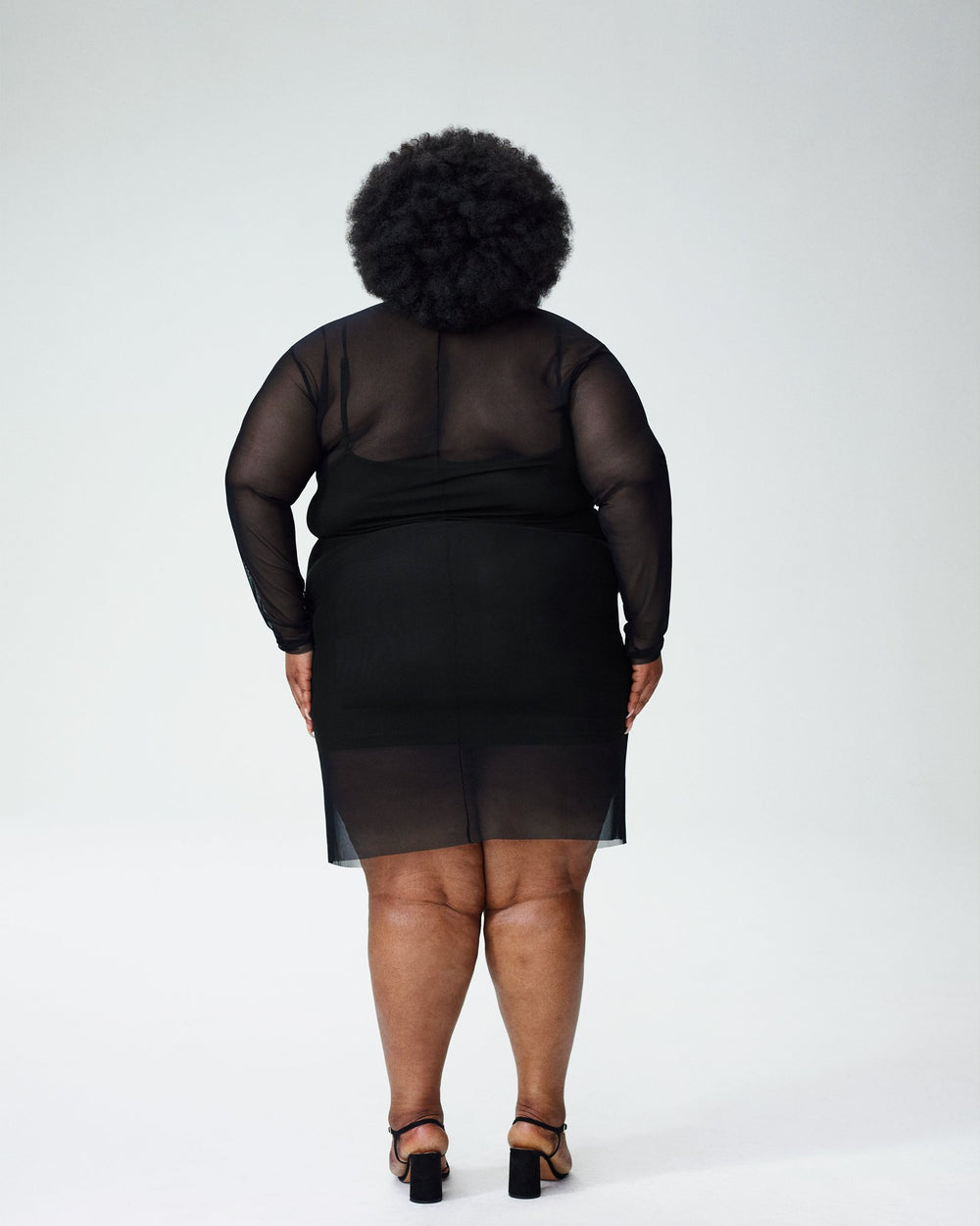 Thames Fog Dress - Black