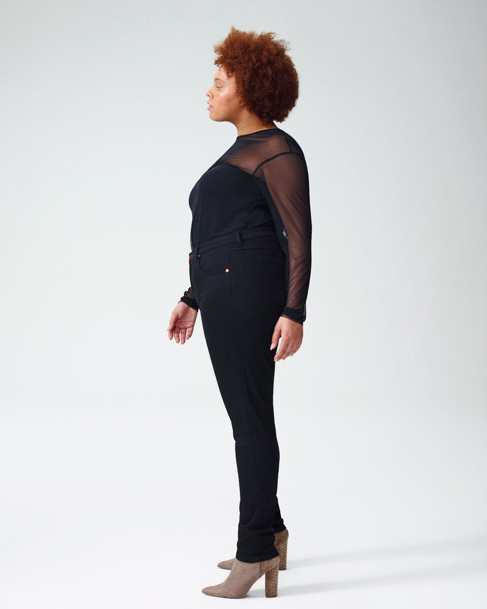 Thames Fog Top - Black