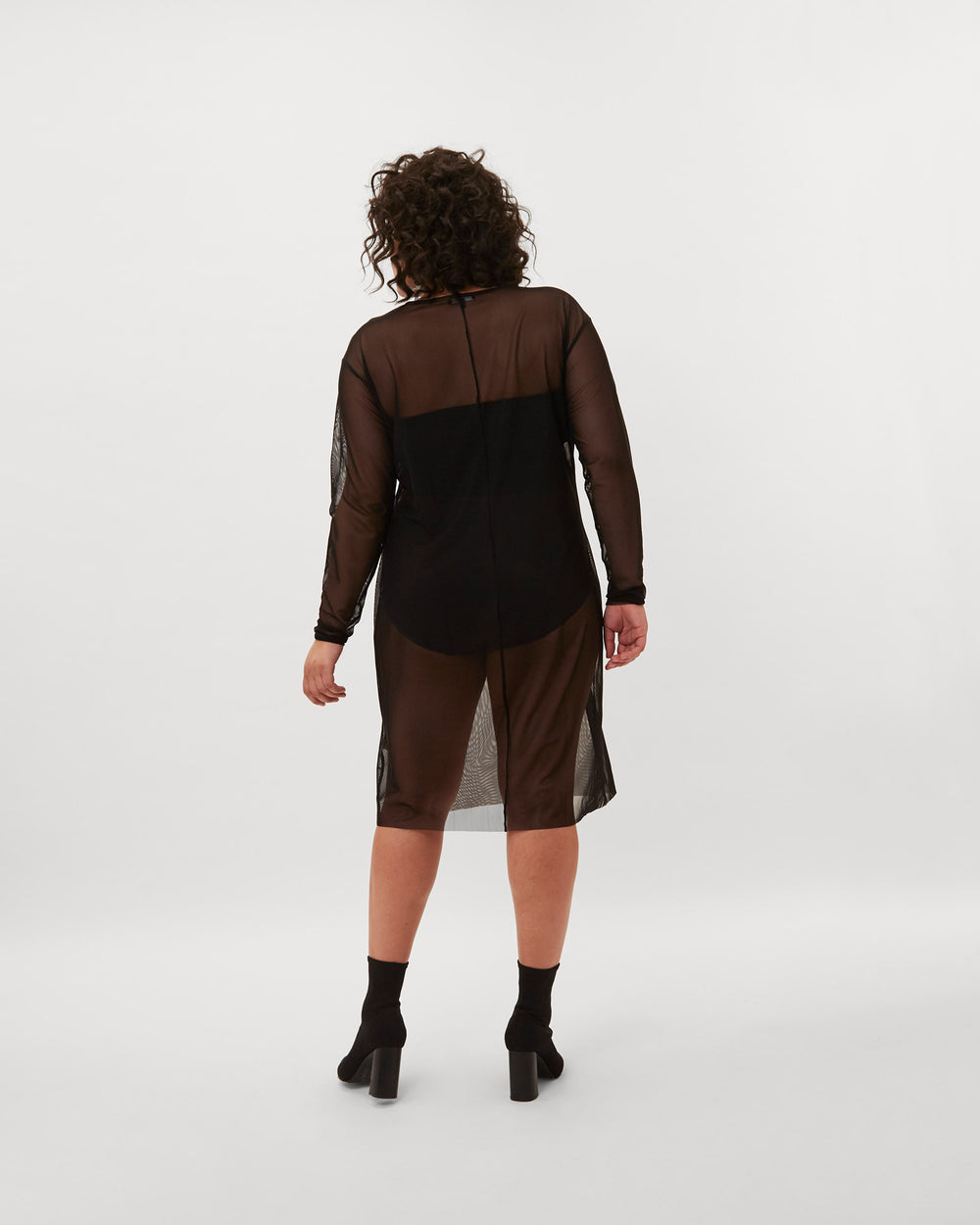 Thames Fog Dress - Black