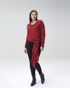 Arenal Front Tie Sweater - Sienna