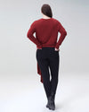 Arenal Front Tie Sweater - Sienna