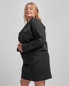 Chelsea Stretch Cotton Twill Jacket - Black Image Thumbnmail #7