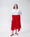 Rodarte x Universal Standard Skirt - Red Image Thumbnmail #1