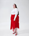 Rodarte x Universal Standard Skirt - Red Image Thumbnmail #2