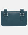 Leather Maxi Pochette - Teal Image Thumbnmail #3