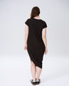 Geneva V-Neck Dress - Black