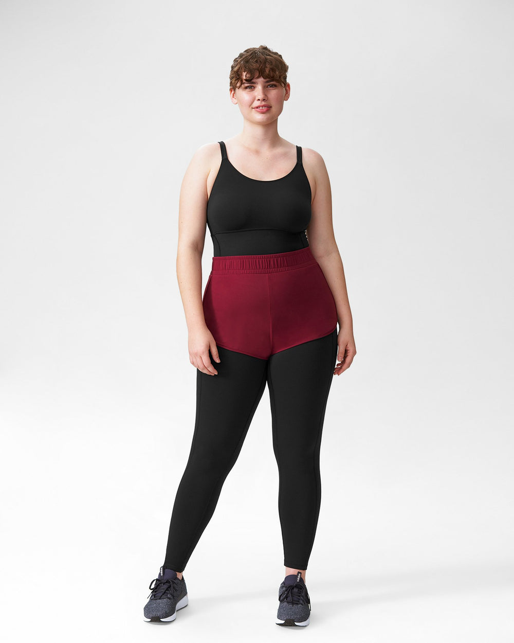 Volley Dolphin Short - Merlot