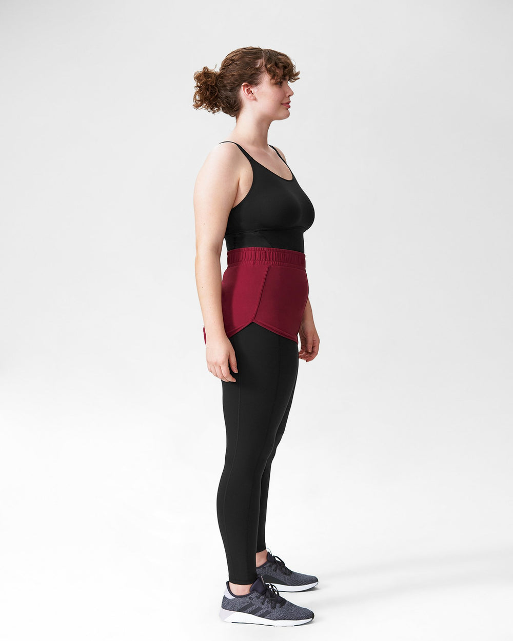 Volley Dolphin Short - Merlot