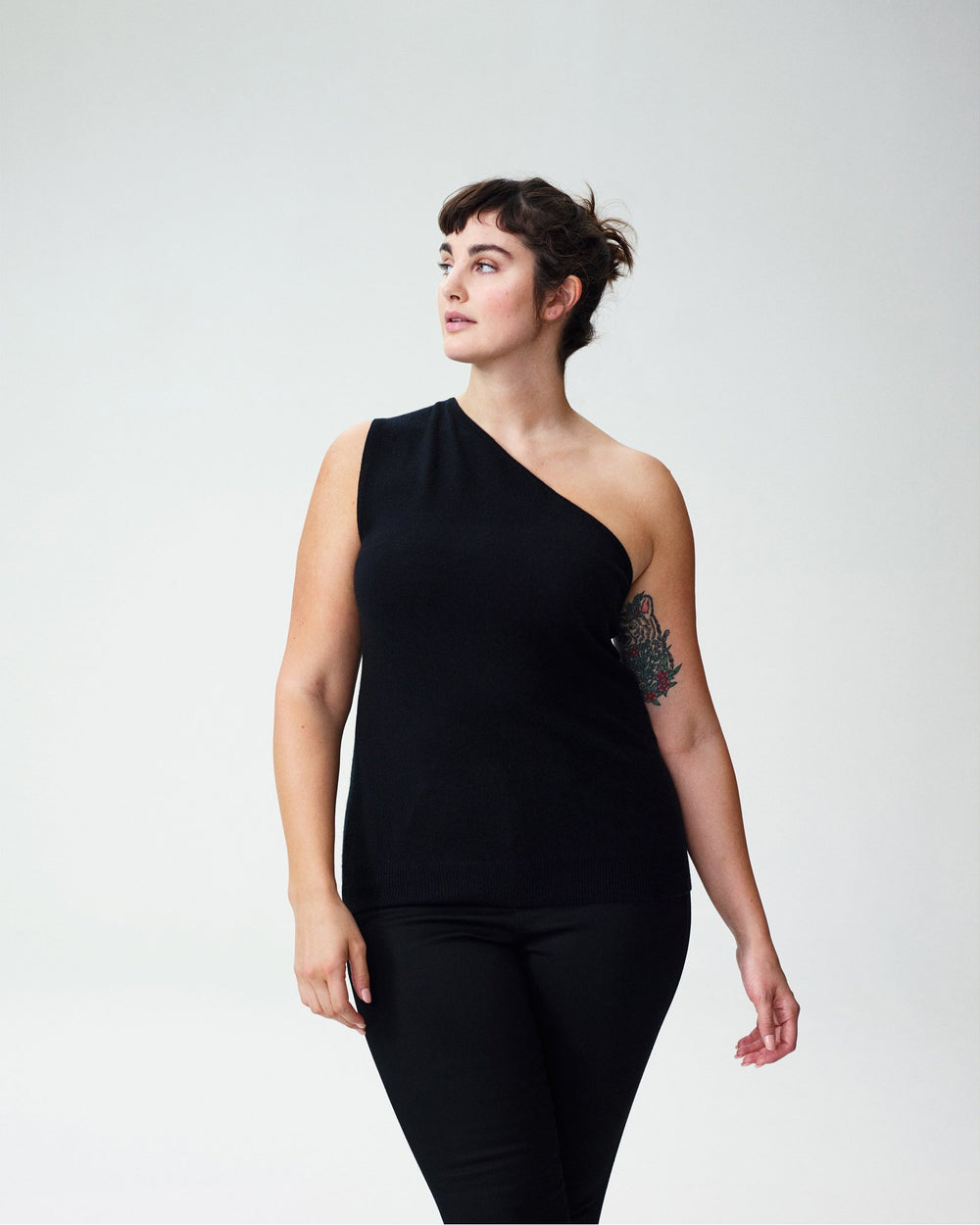 Yarra Shrug Sweater - Black