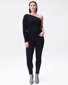 Yarra Long Sleeve Shrug Sweater - Black Image Thumbnmail #1