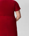 Adda Tunic - Red Dahlia