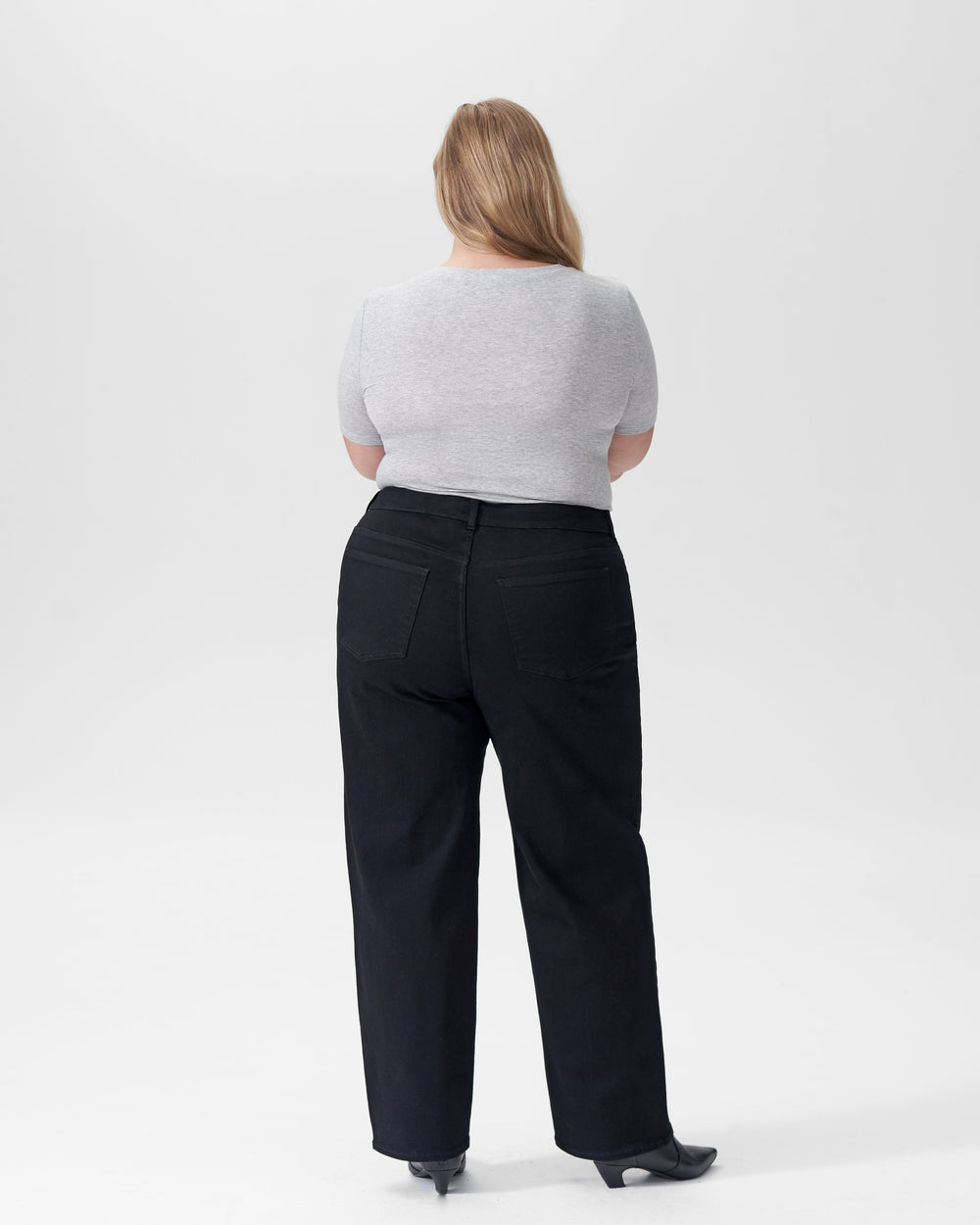 Bae Boyfriend Straight Leg Jeans - Black