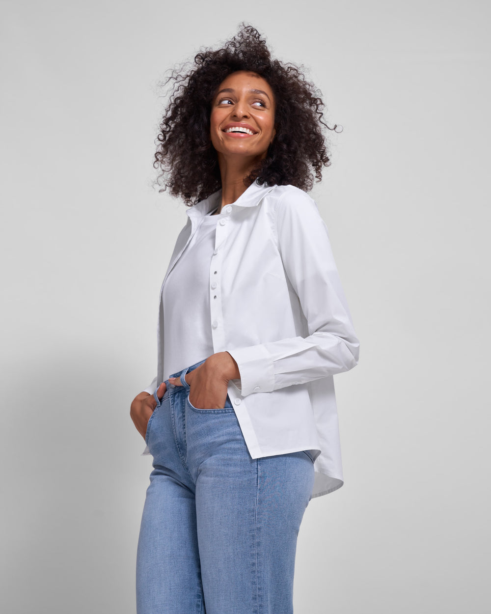 Bae Boyfriend Straight Leg Jeans - Light Blue