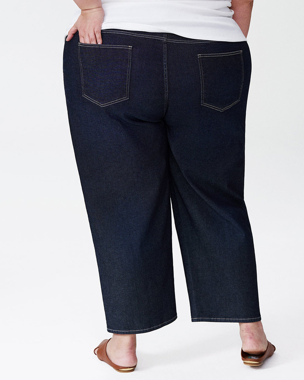 Bae Boyfriend Crop Jeans - Dark Indigo