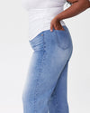 Bae Boyfriend Crop Jeans - Light Blue Image Thumbnmail #5